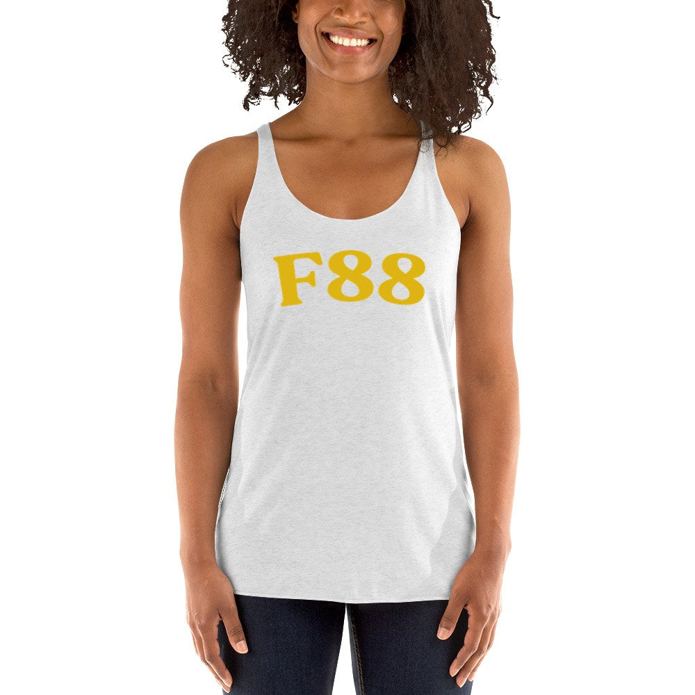 F88 | 6733 | heather-white | yellow