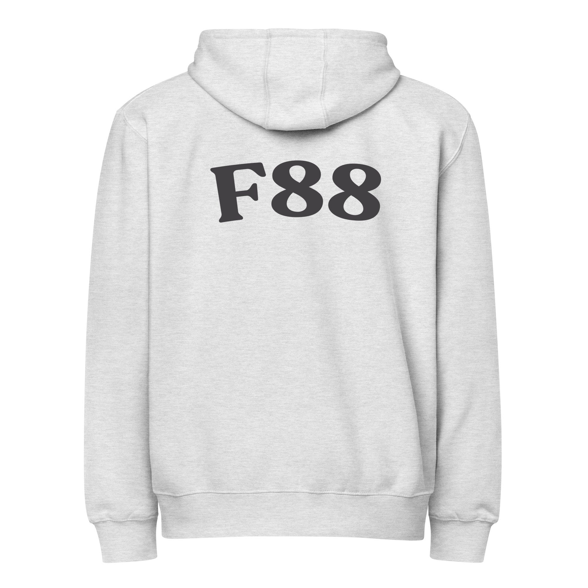 F88 | LS14003-back | heather-grey | black