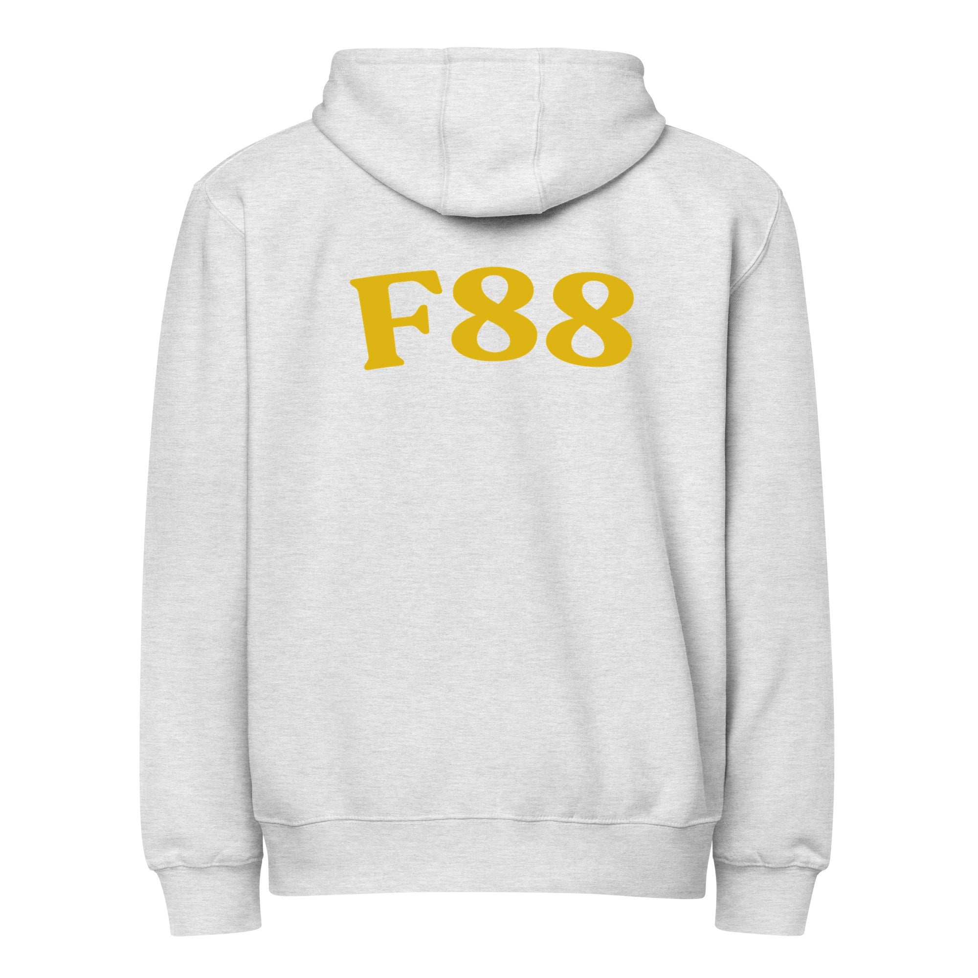 F88 | LS14003-back | heather-grey | yellow