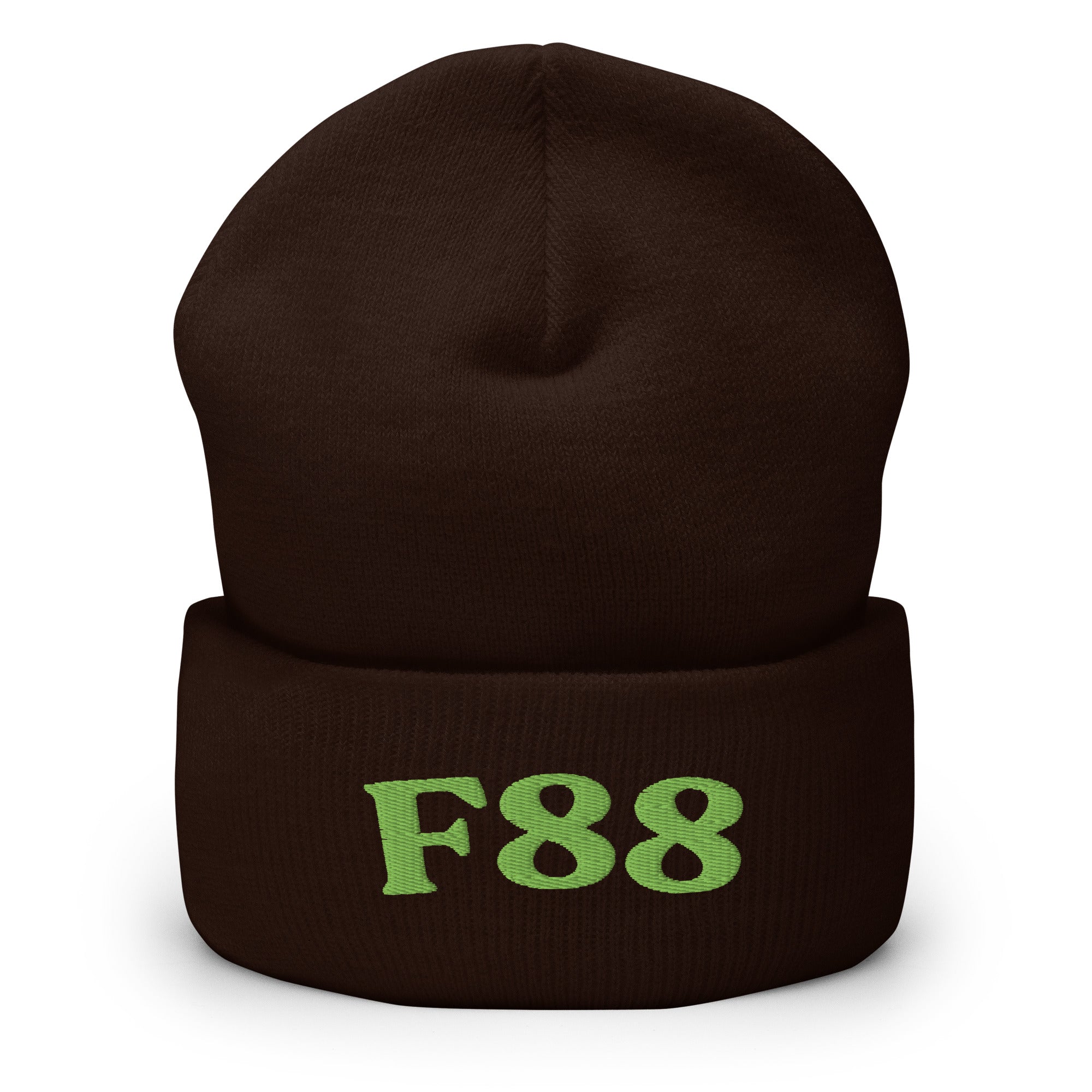 F88_cuffed-266_brown_kiwi-green_flat2