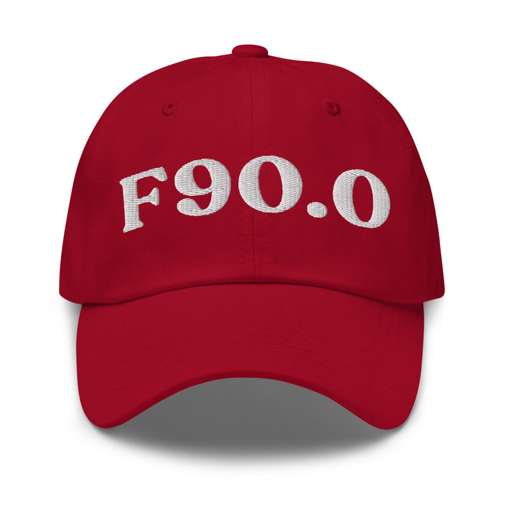 F90.0 | 206 | Cranberry | White
