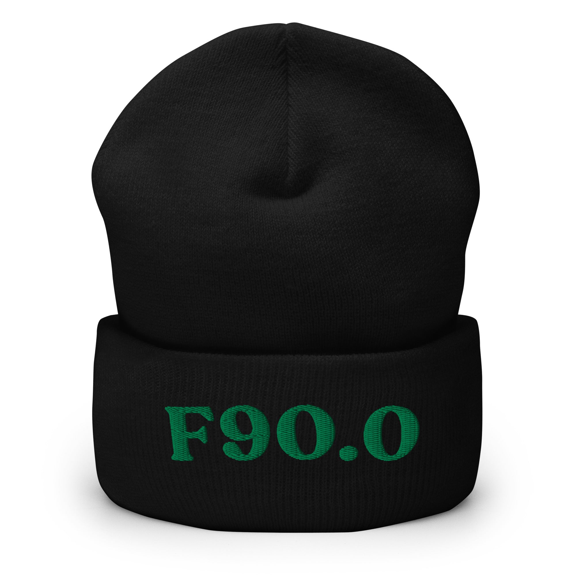 F90.0_cuffed-266_black_kelly-green_flat2