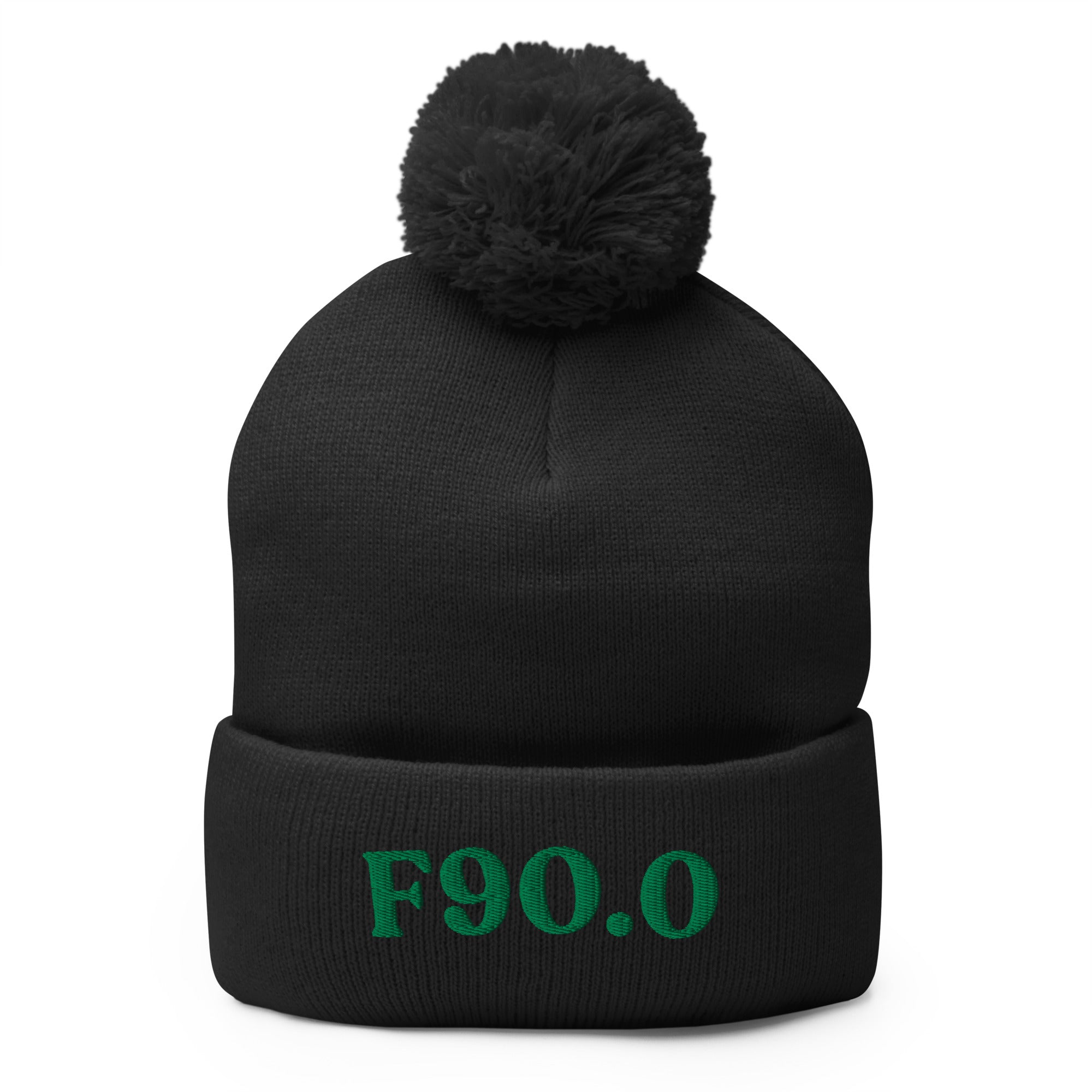F90.0 ADHD, Predominantly Inattentive: Pom-Pom Beanie