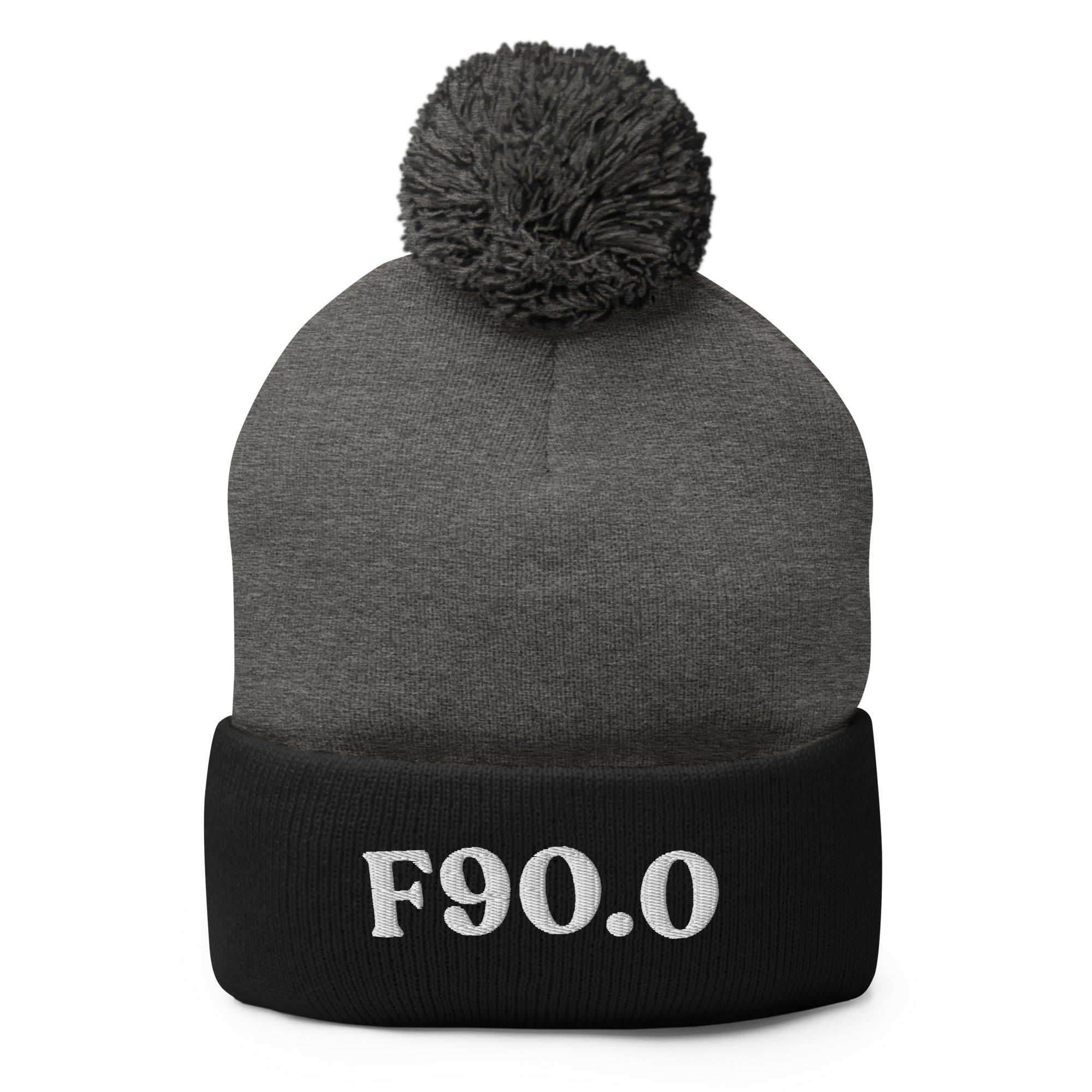F90.0 | Product 93 | Dark Heather Grey/ Black | White
