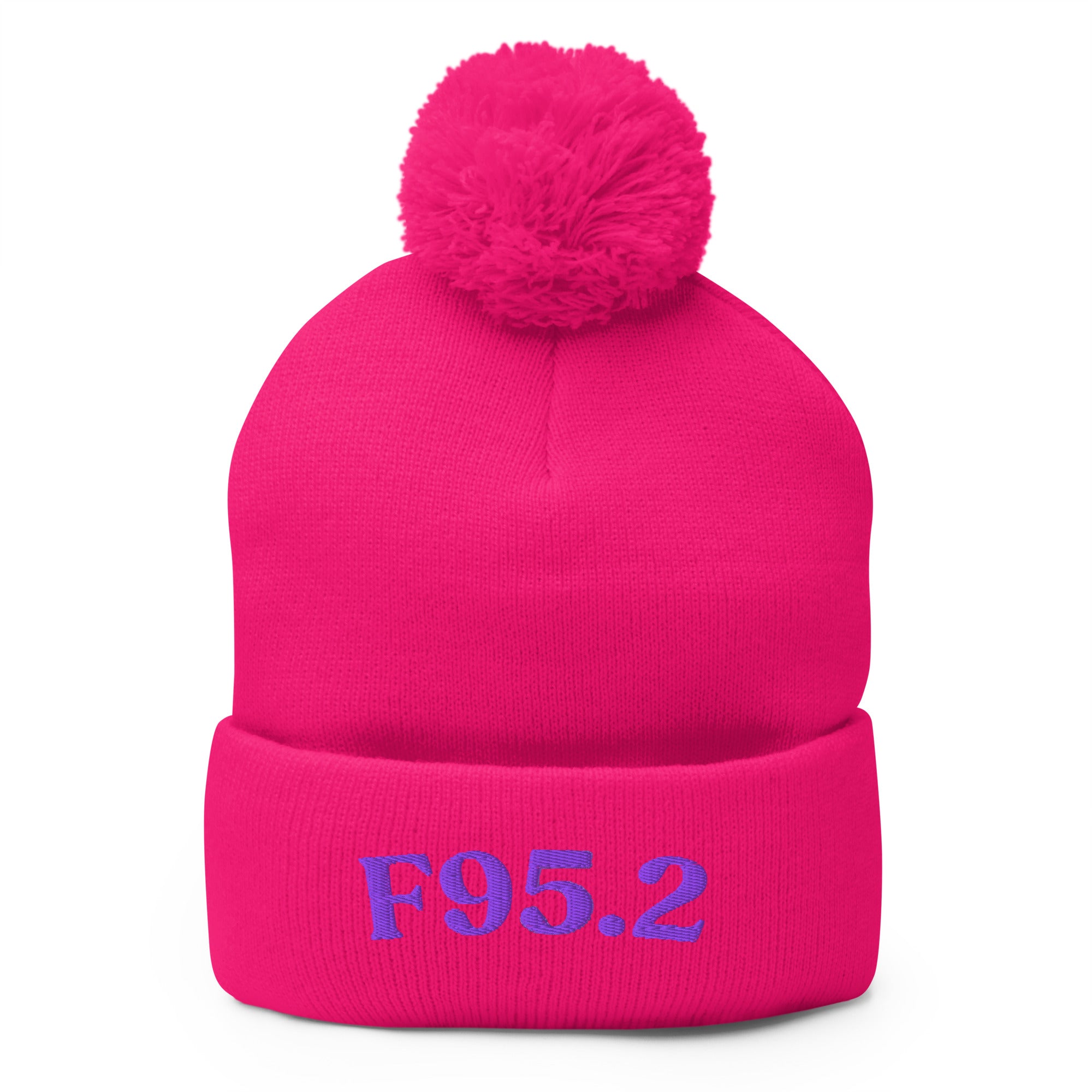 F95.2 Tourette Syndrome: Pom-Pom Beanie