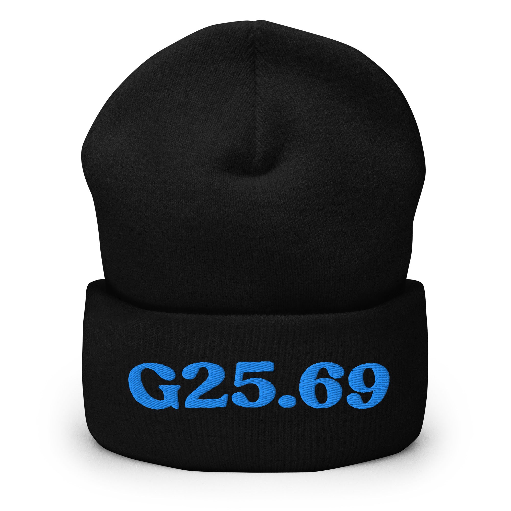 G25.69_cuffed-266_black_aqua-teal_flat2