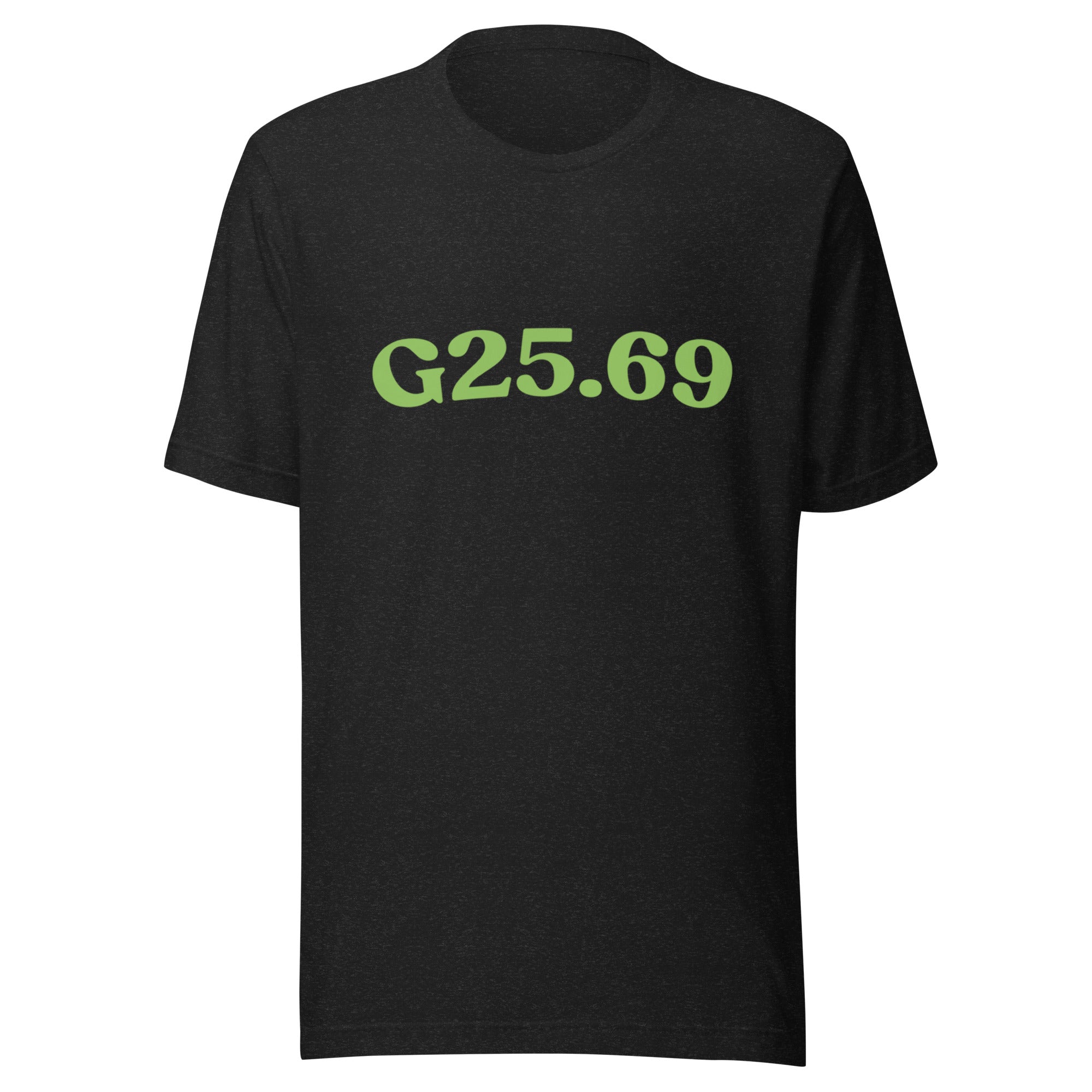 G25.69 | Product 71 | Black Heather | Green