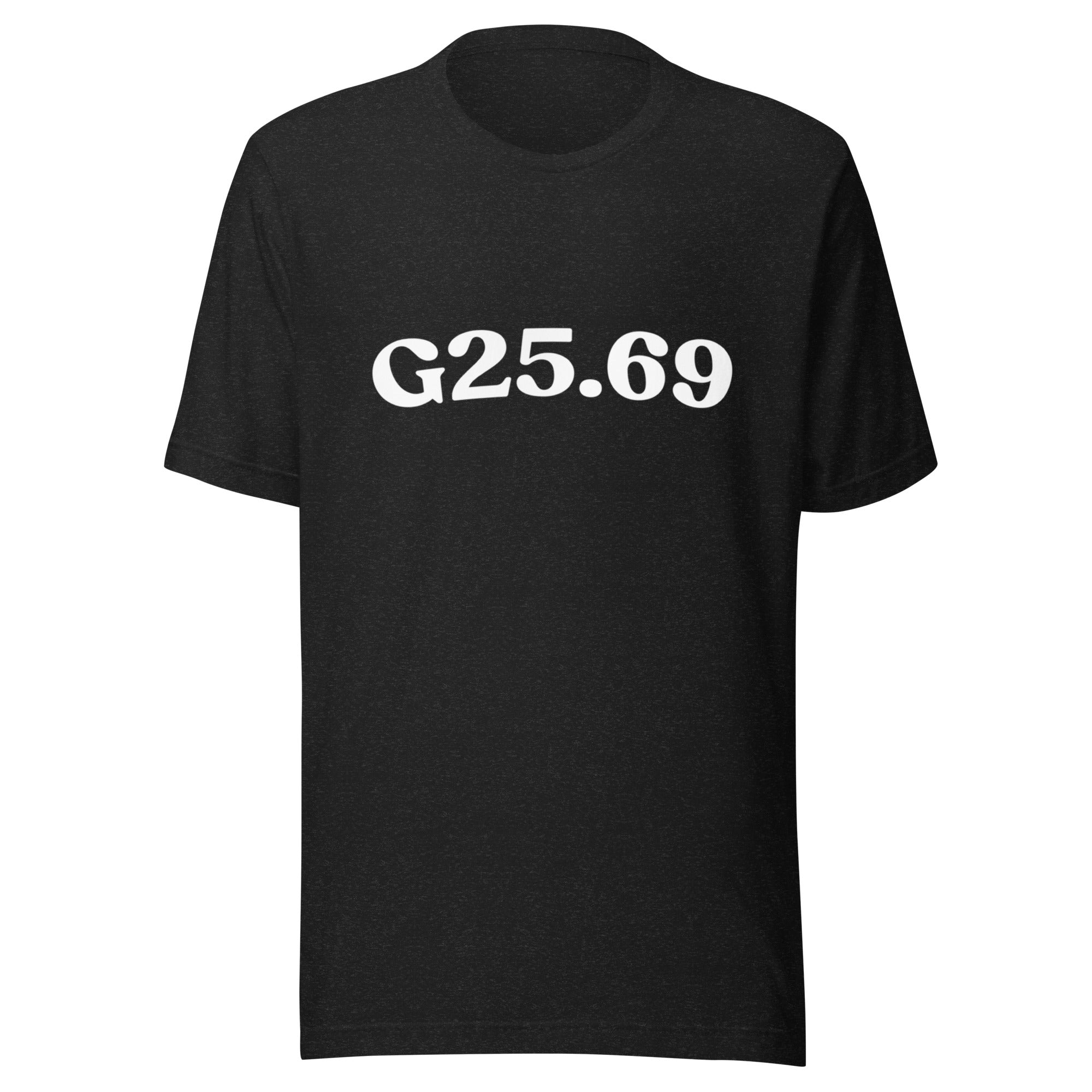 G25.69 | Product 71 | Black Heather | White
