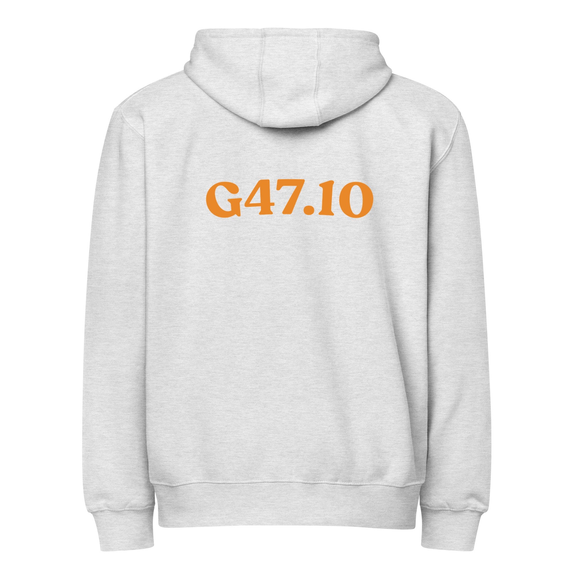 G47.10 | LS14003-back | heather-grey | orange