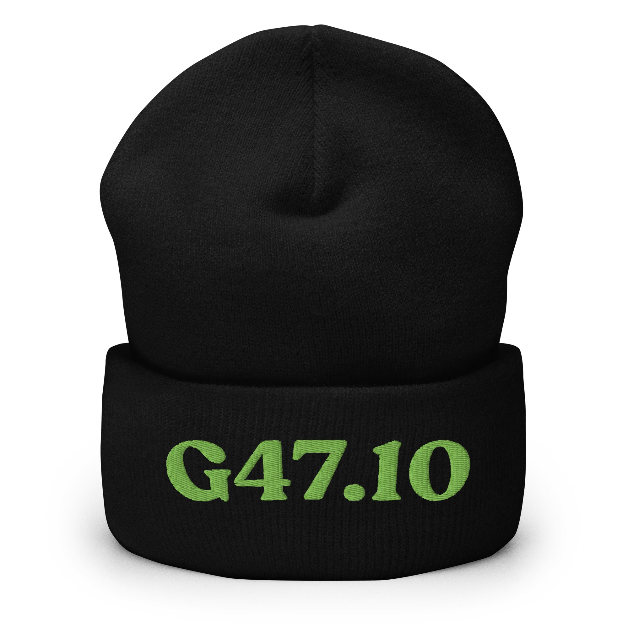 G47.10_cuffed-266_black_kiwi-green_flat2