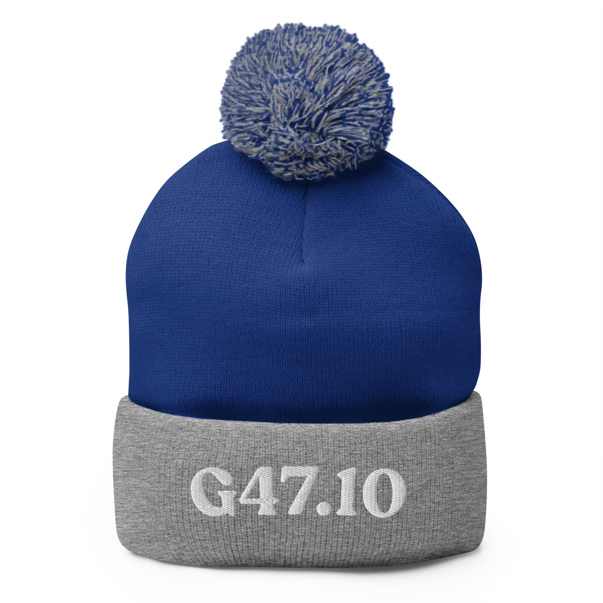 G47.10 | Product 93 | Royal/ Heather Grey | White