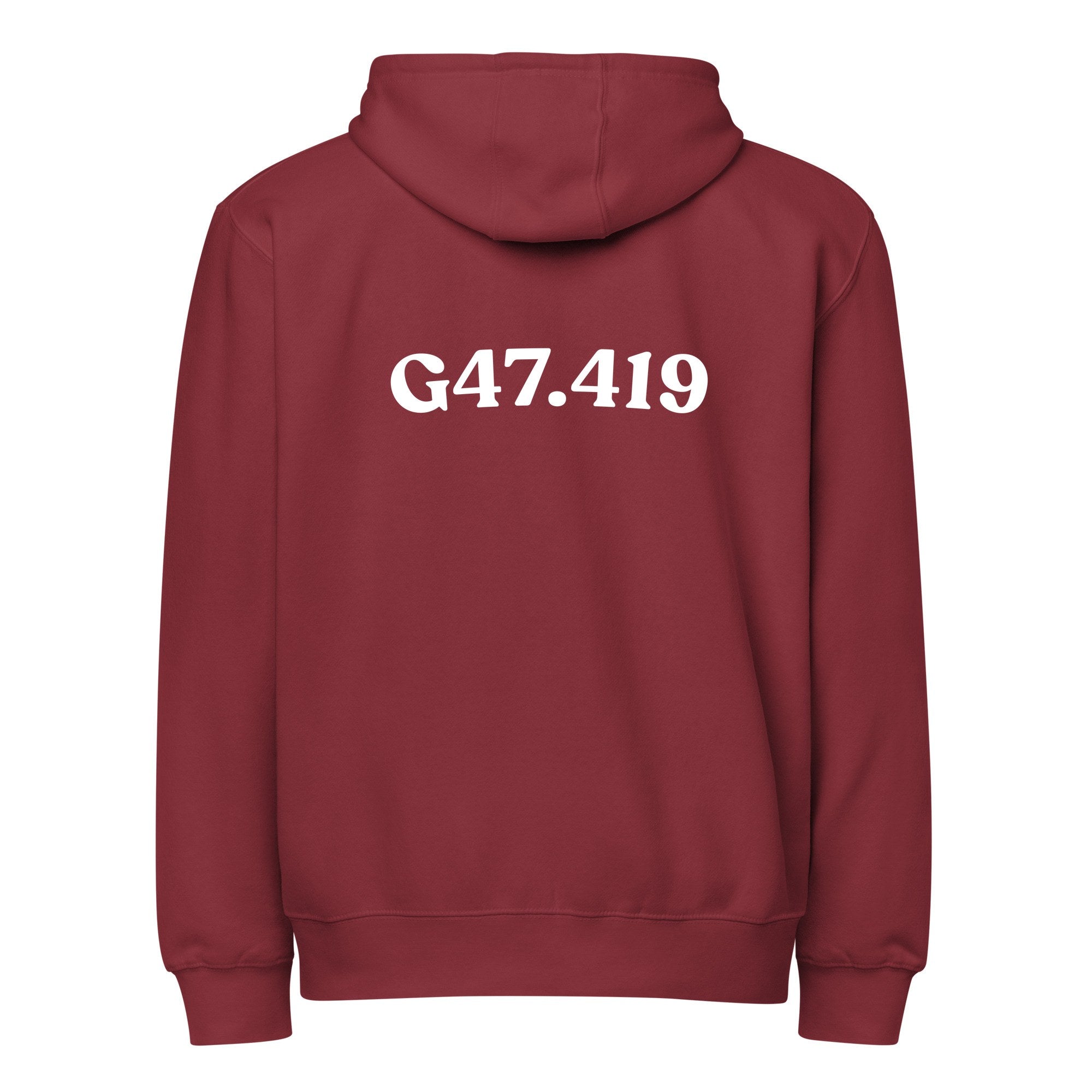 G47.419 | LS14003-back | burgundy | white