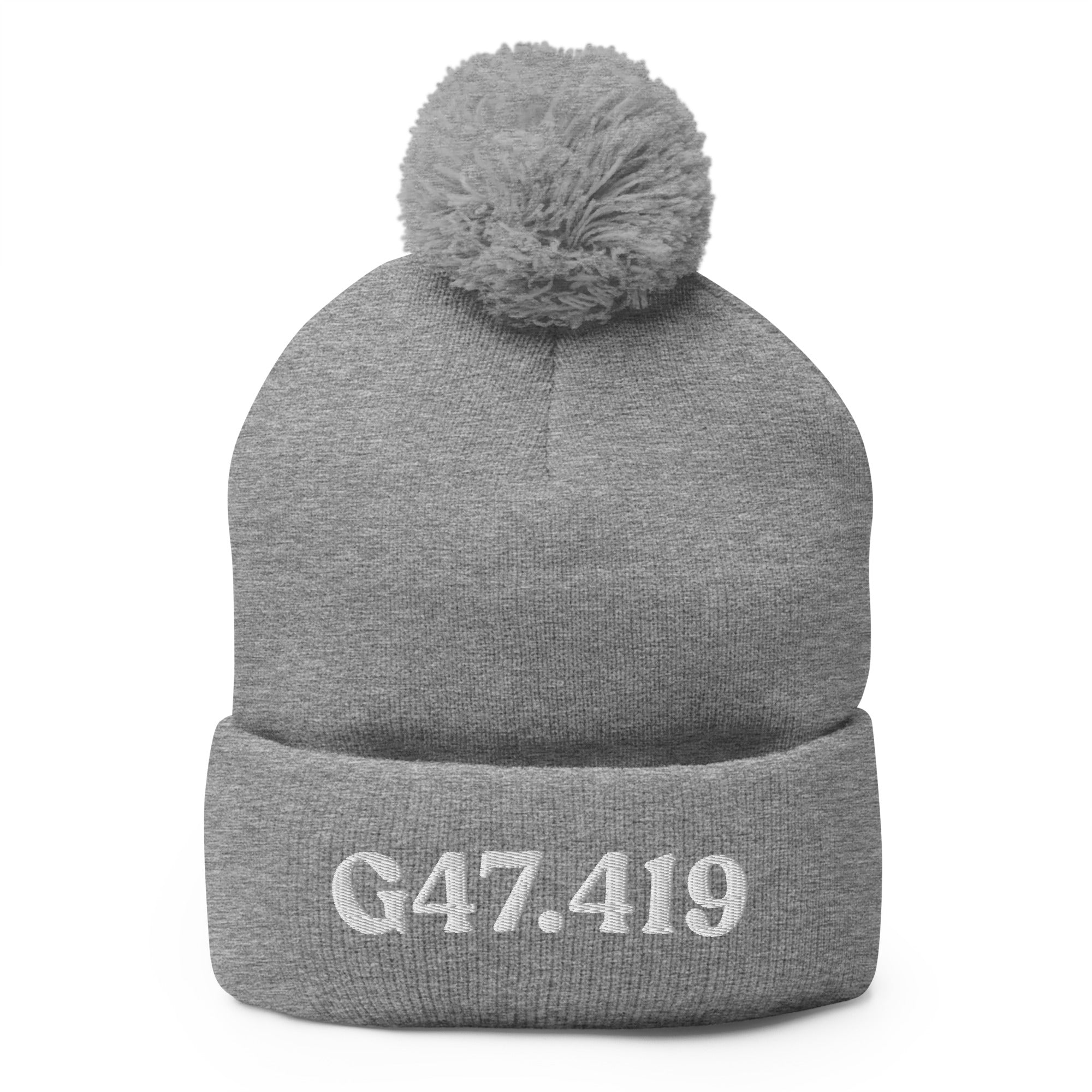 G47.419 | Product 93 | Heather Grey | White