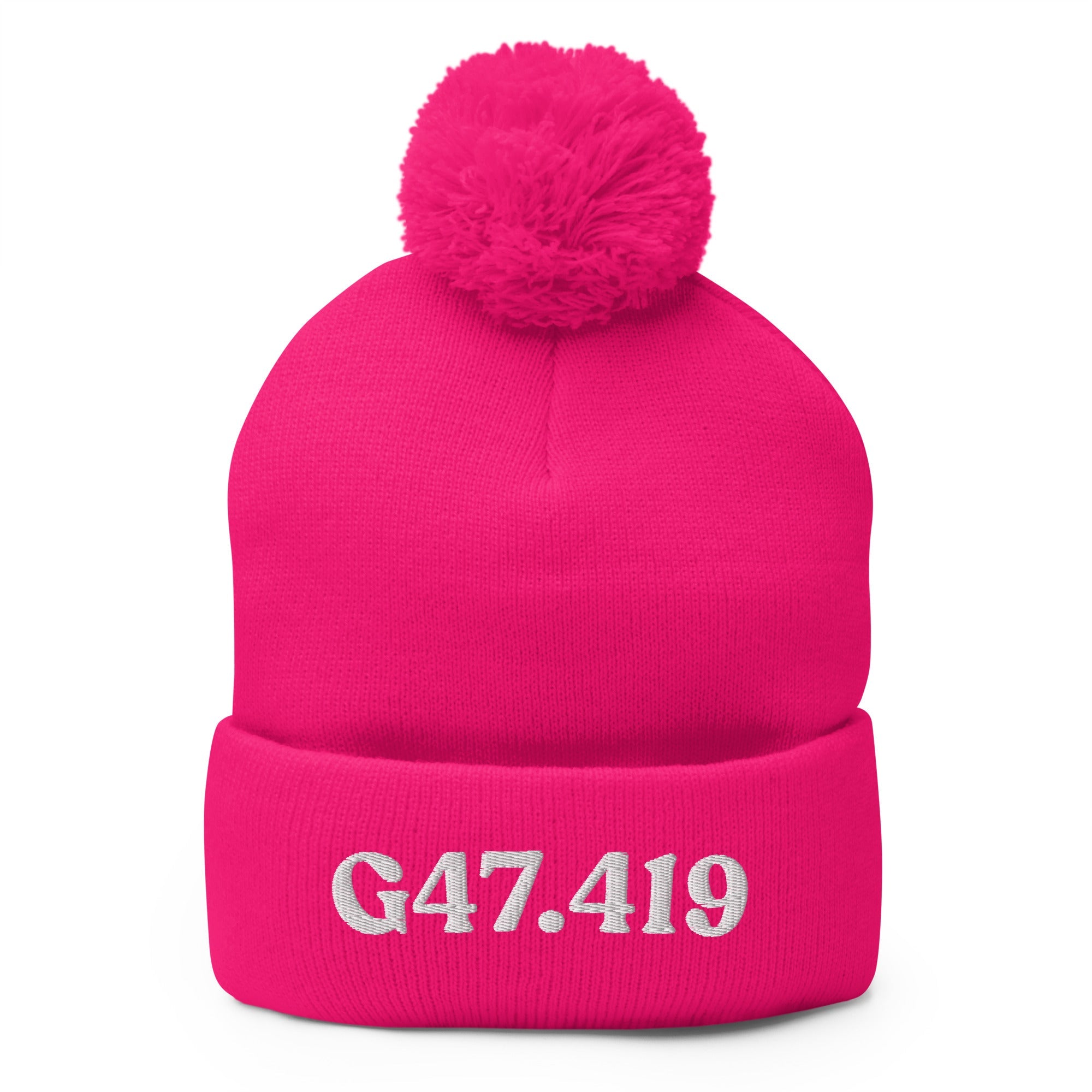 G47.419 | Product 93 | Neon Pink | White