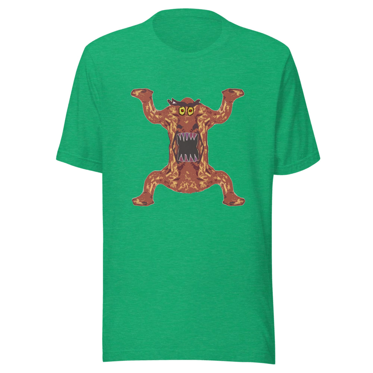 4 Camel Monster T-Shirt — Unisex / Heather Kelly