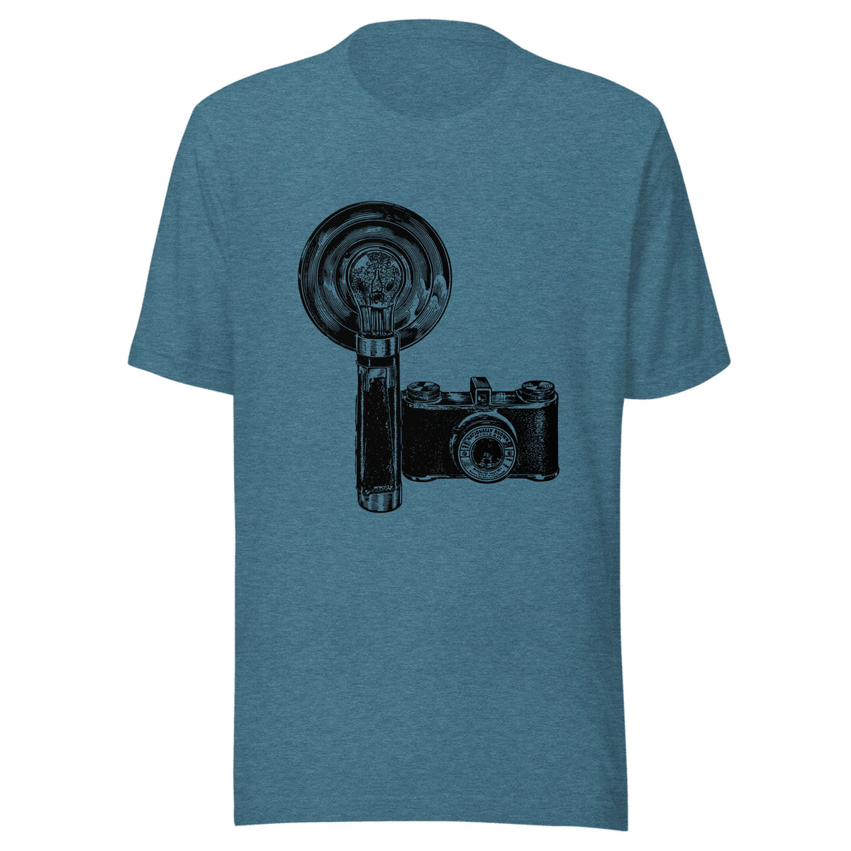 f/8 and be there — Unisex / Heather Deep Teal (dark print)