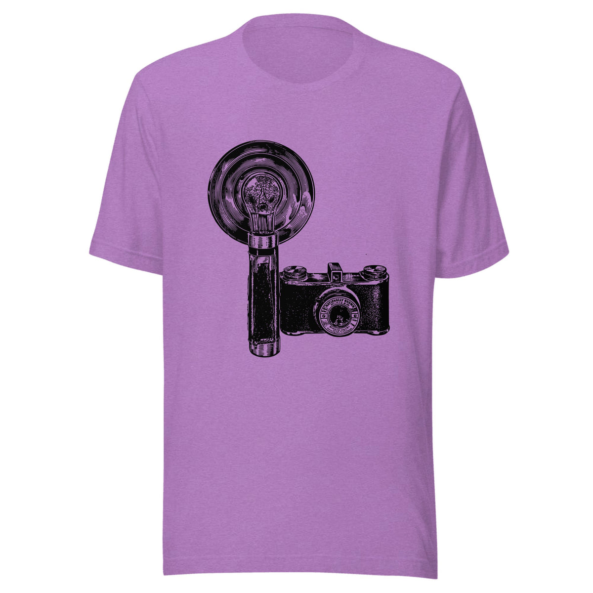 f/8 and be there — Unisex / Heather Team Purple