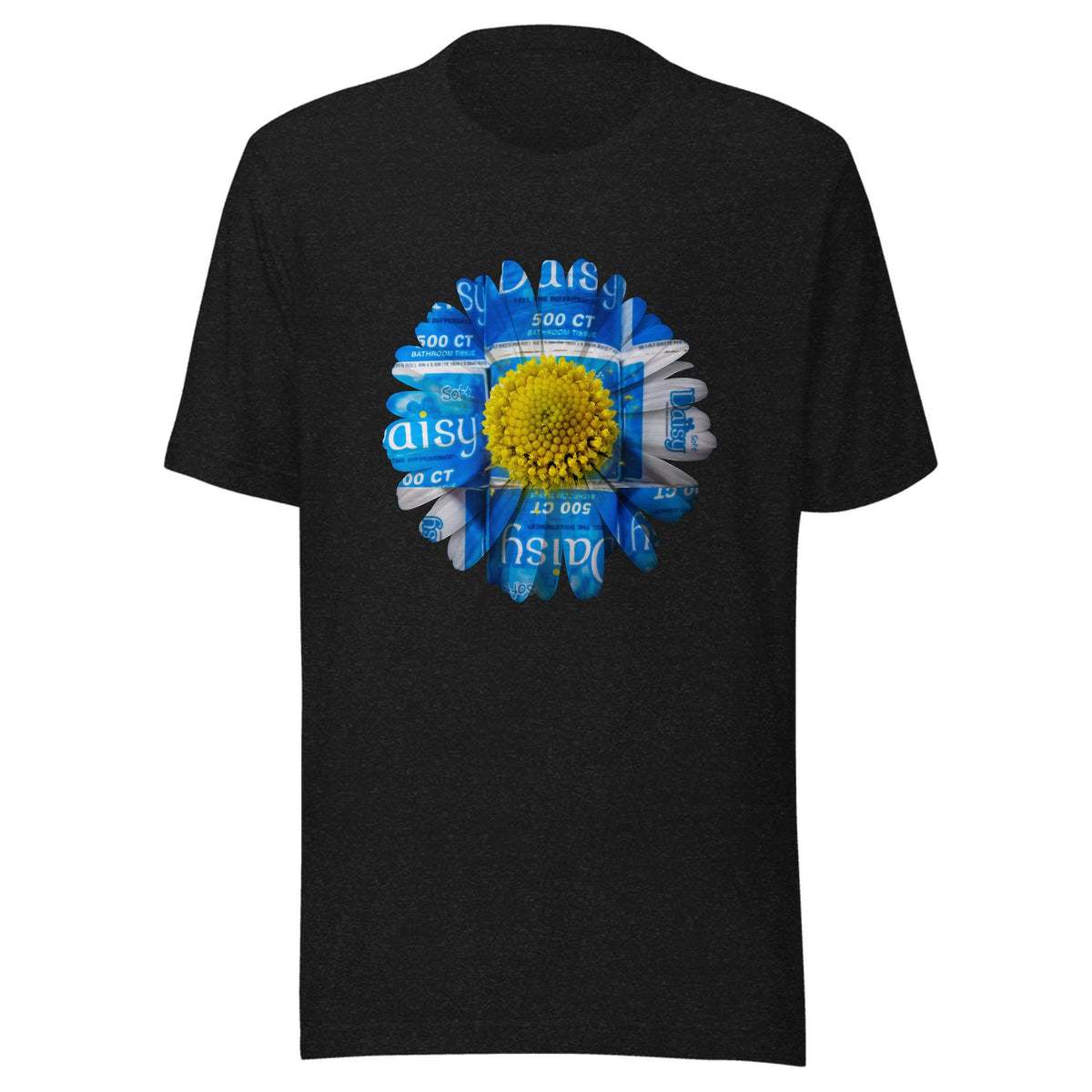 Daisy flower — Unisex / Black Heather