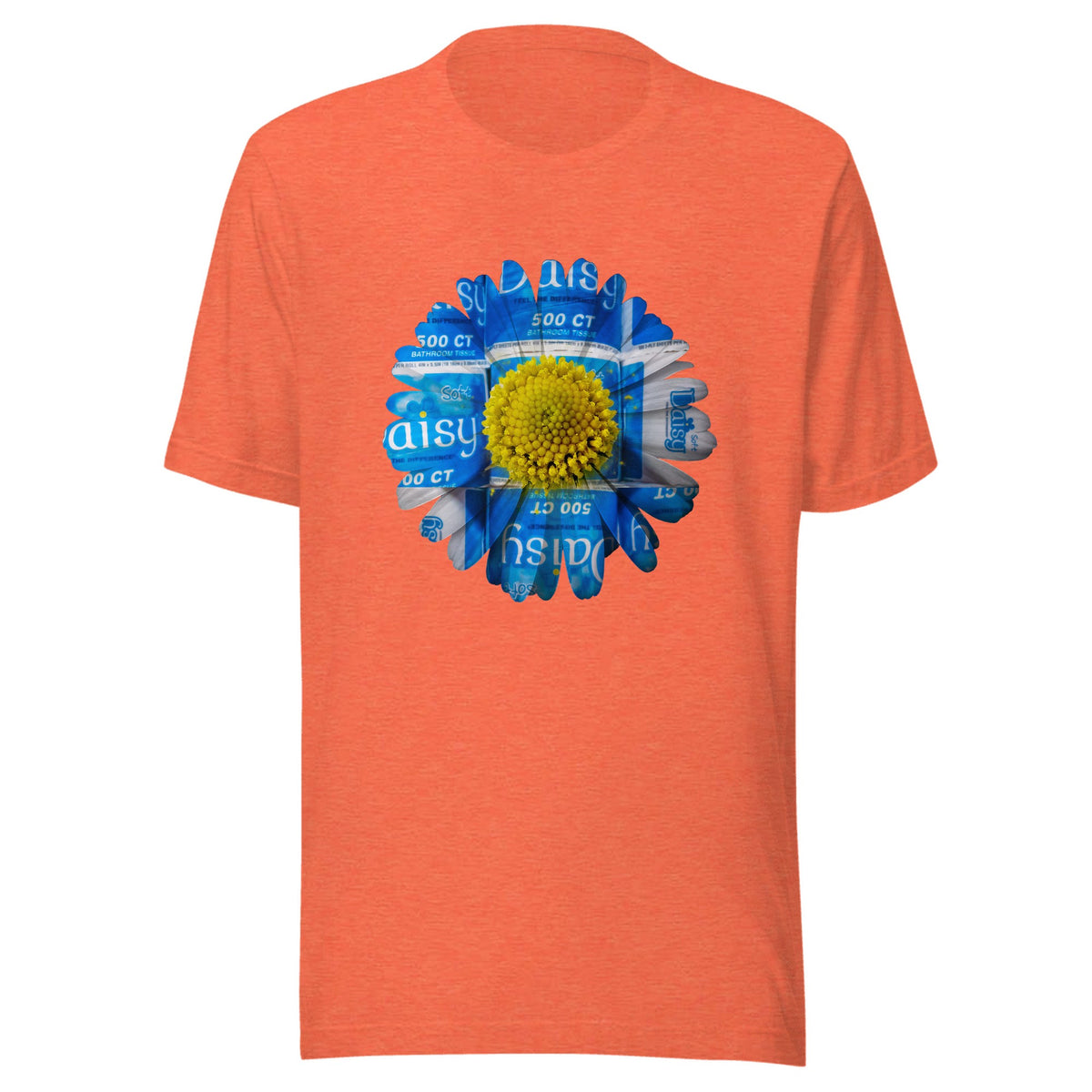 Daisy flower — Unisex / Heather Orange