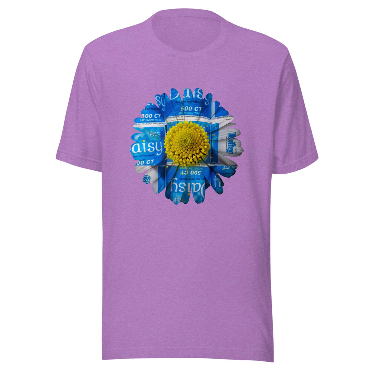 Daisy flower — Unisex / Heather Team Purple