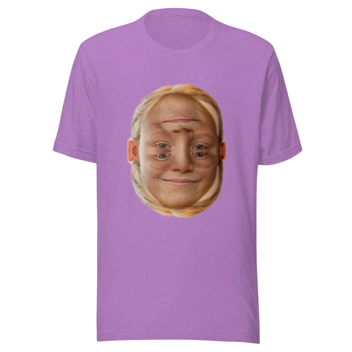 Double header — Unisex / Heather Team Purple