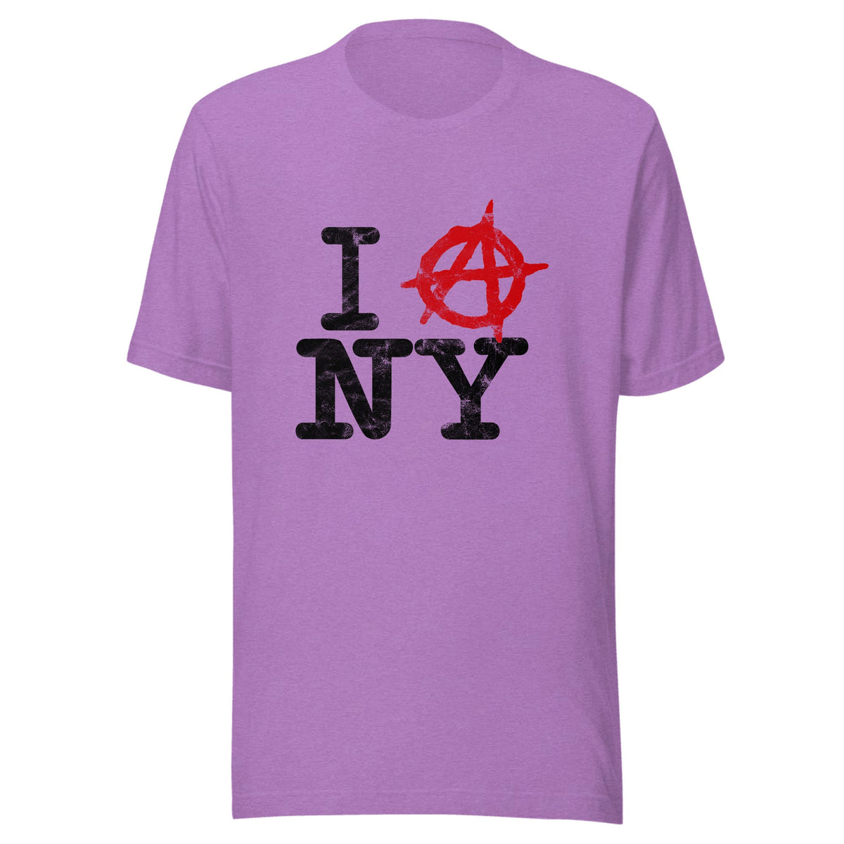 I Anarchy New York — Unisex / Heather Team Purple