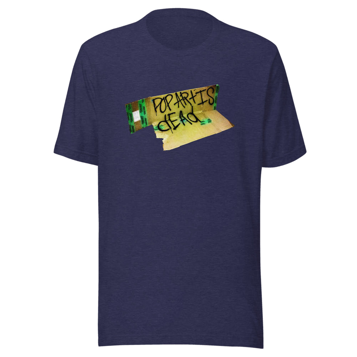 Pop Art Is Dead — Unisex / Heather Midnight Navy