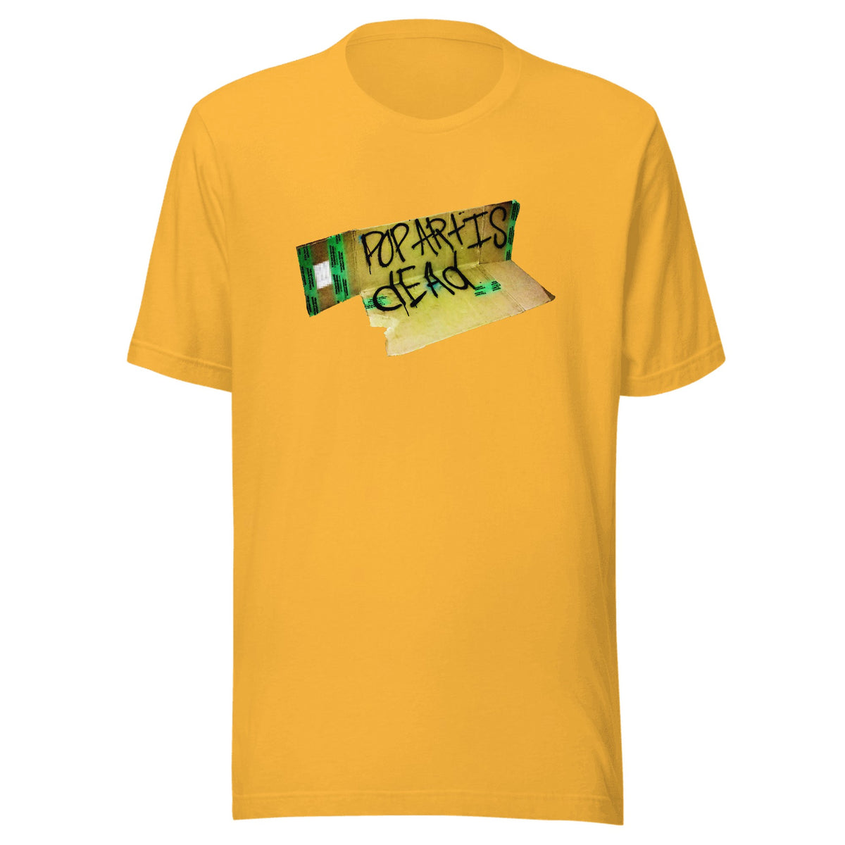 Pop Art Is Dead — Unisex / Heather Yellow Gold