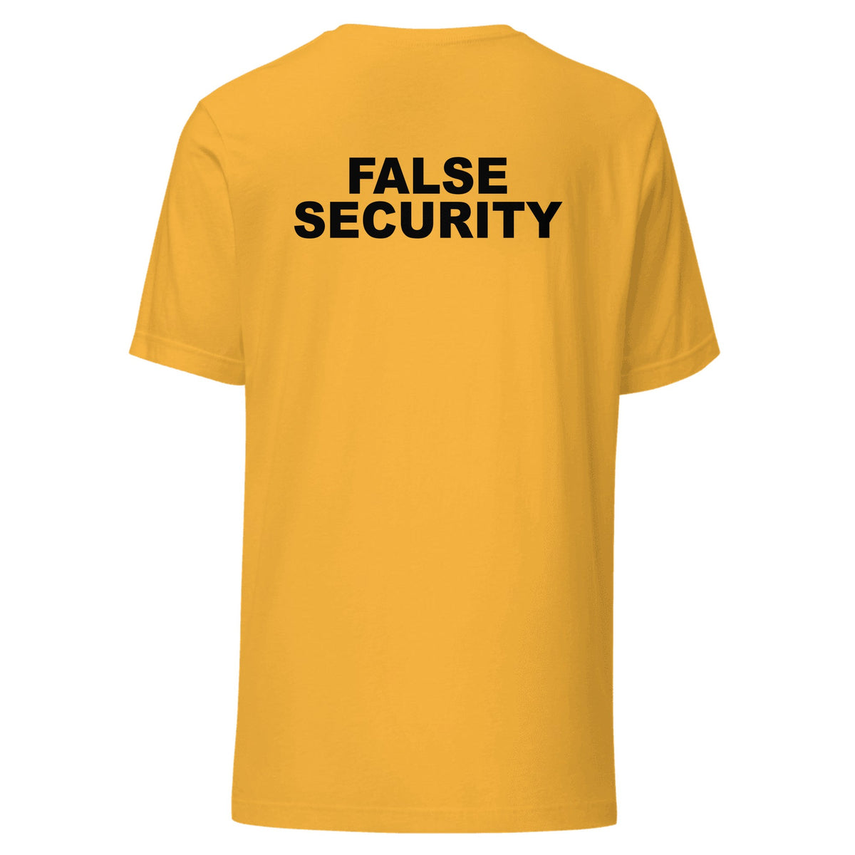 False Security — Unisex / Heather Yellow Gold