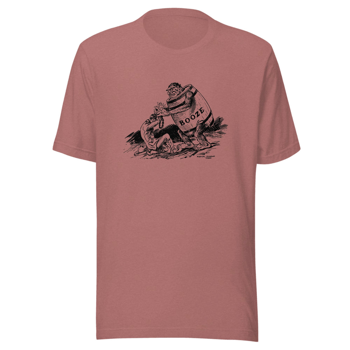 Booze, the official drink of the Medical Museum — Unisex / Heather Mauve