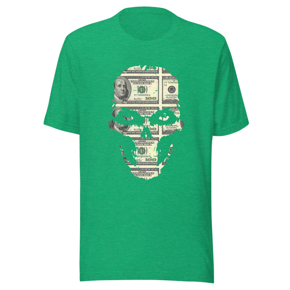 100 stack skull — Unisex / Heather Kelly