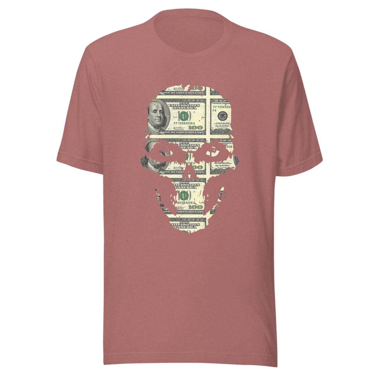 100 stack skull — Unisex / Heather Mauve