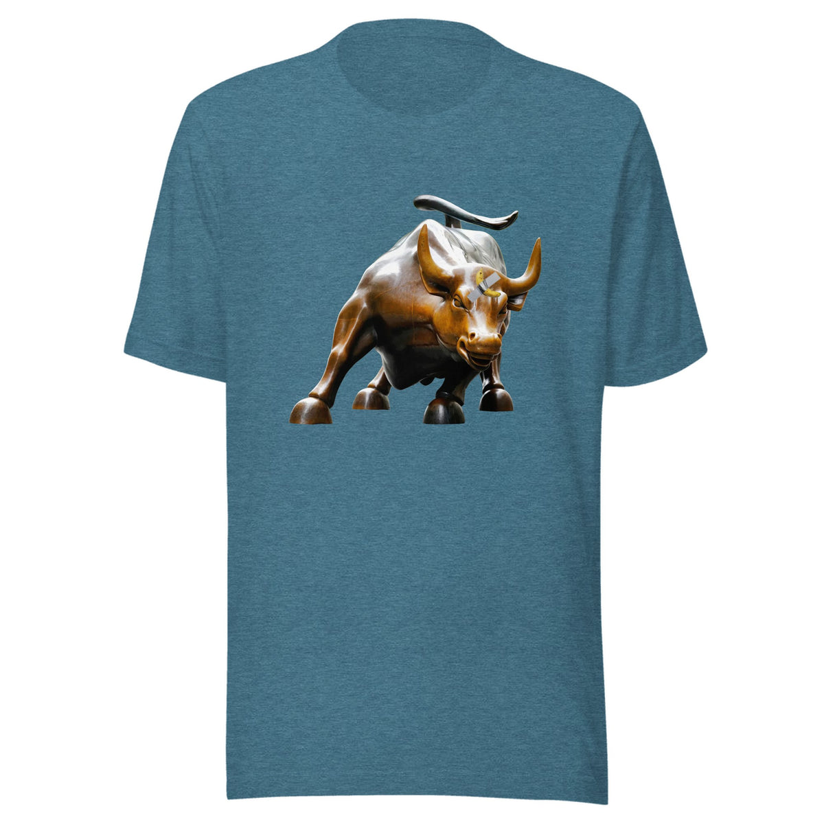 Bull and banana — Unisex / Heather Deep Teal