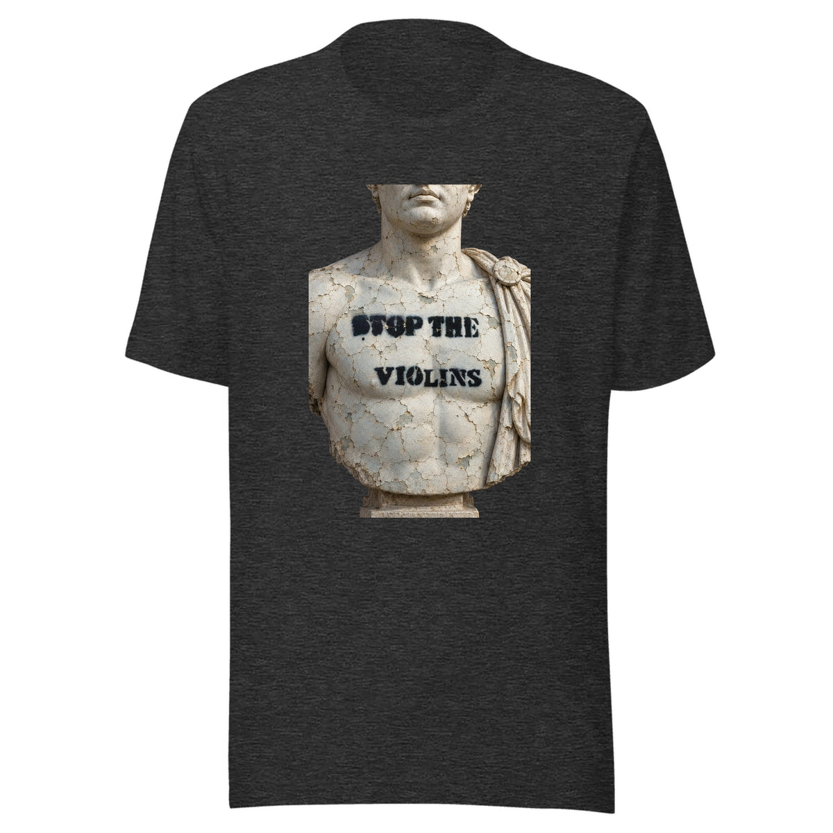 Stop the Violins — Unisex / Dark Grey Heather
