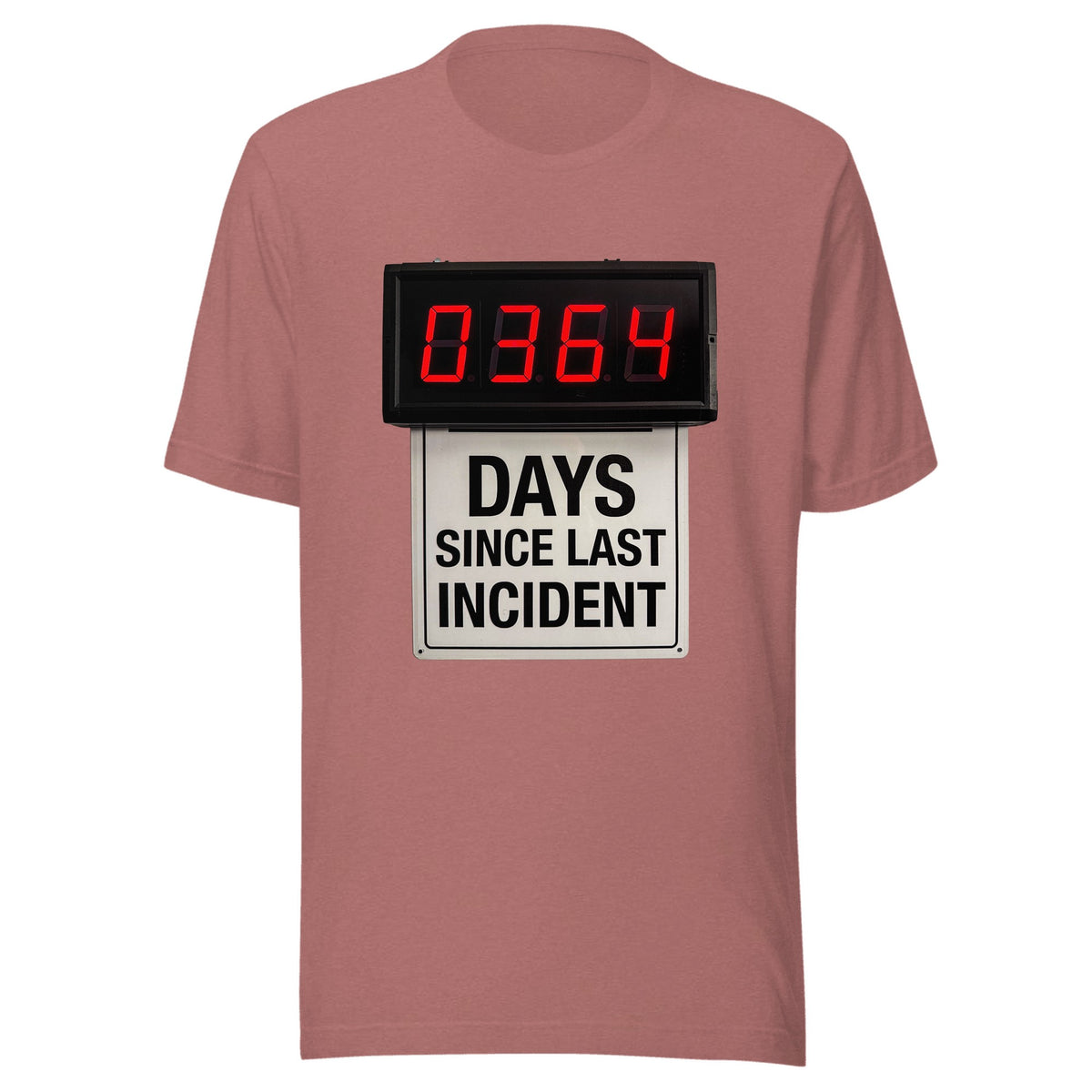 Days Since Last Incident — Unisex / Heather Mauve