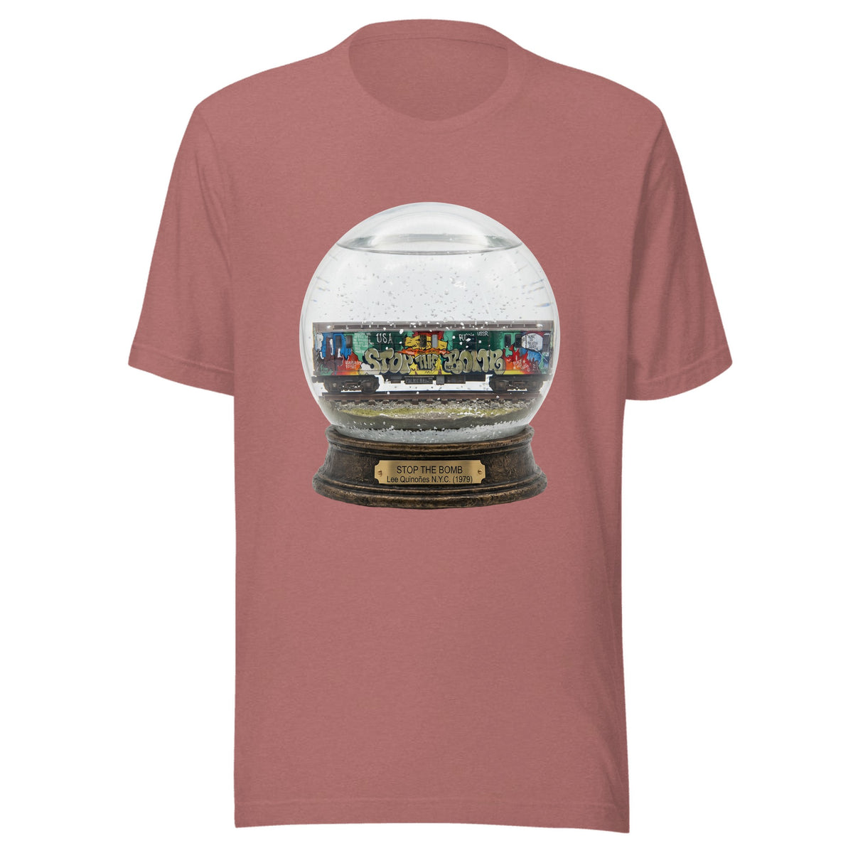 Stop the Bomb — Unisex / Heather Mauve