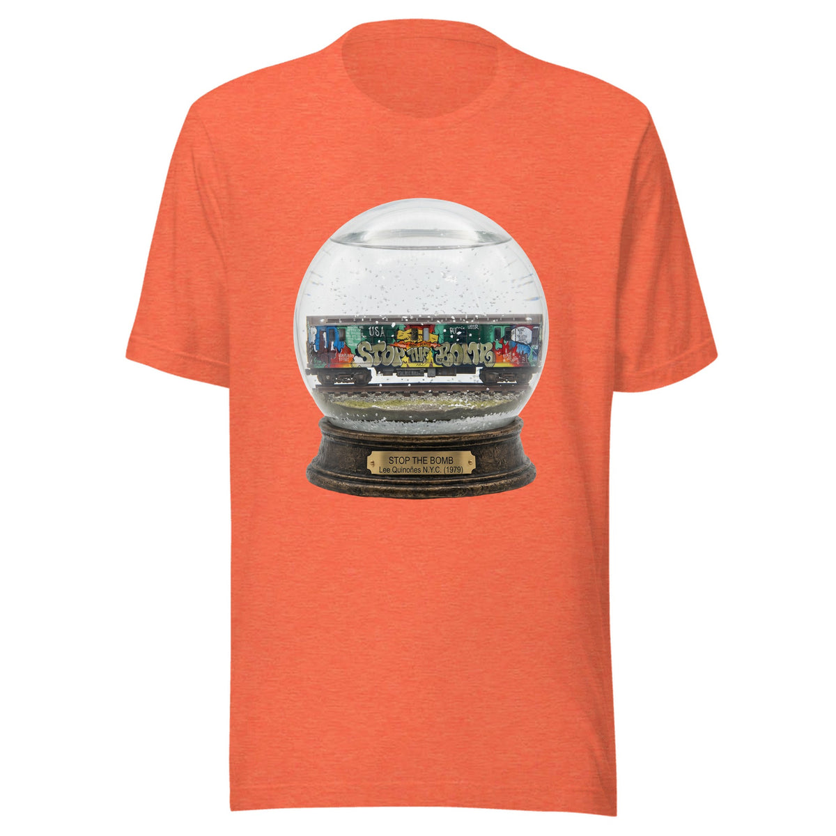 Stop the Bomb — Unisex / Heather Orange
