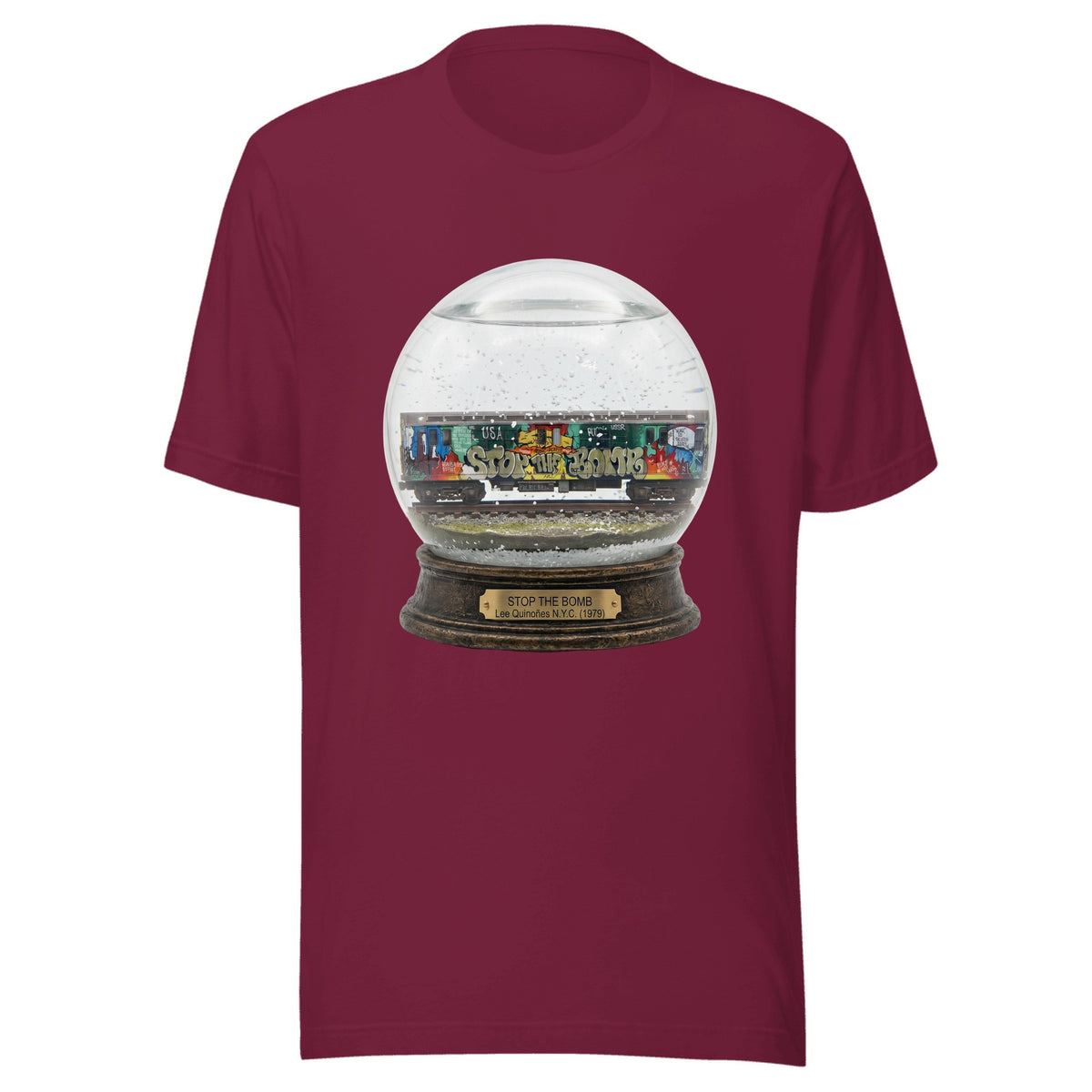Stop the Bomb — Unisex / Maroon
