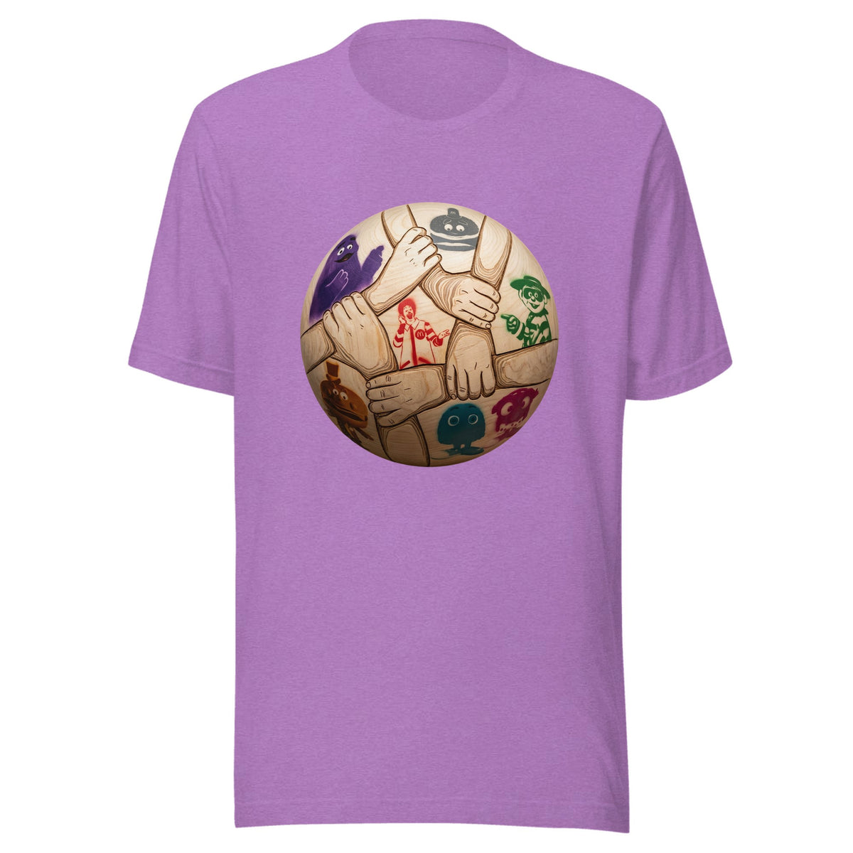 Handball — Unisex / Heather Team Purple