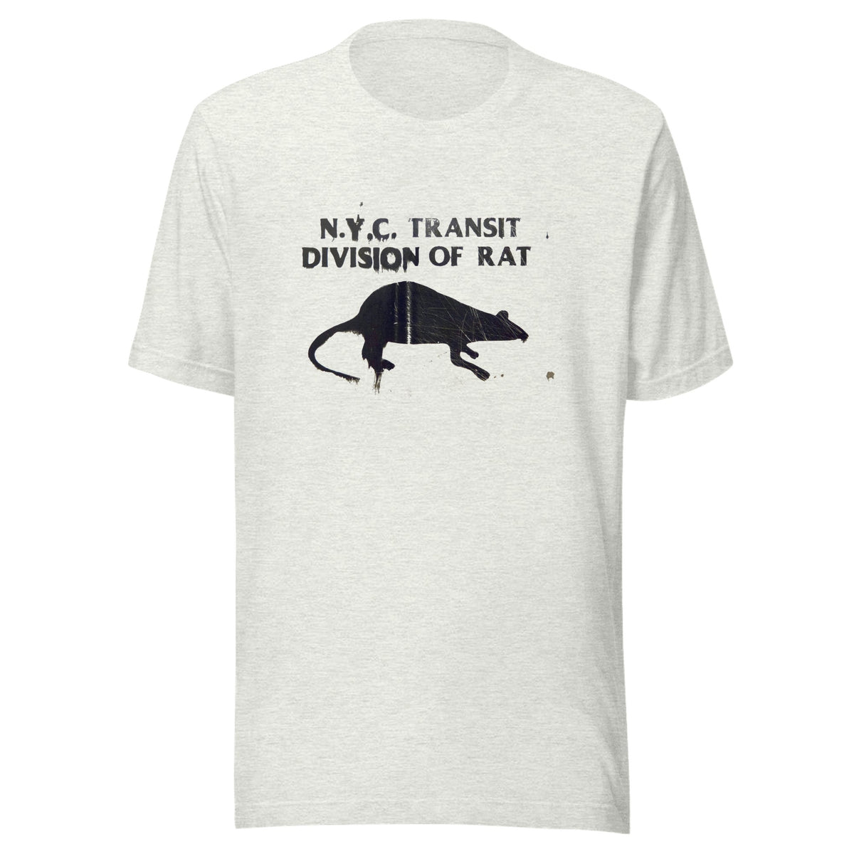 New York City Subway Division of Rat — Unisex / Ash