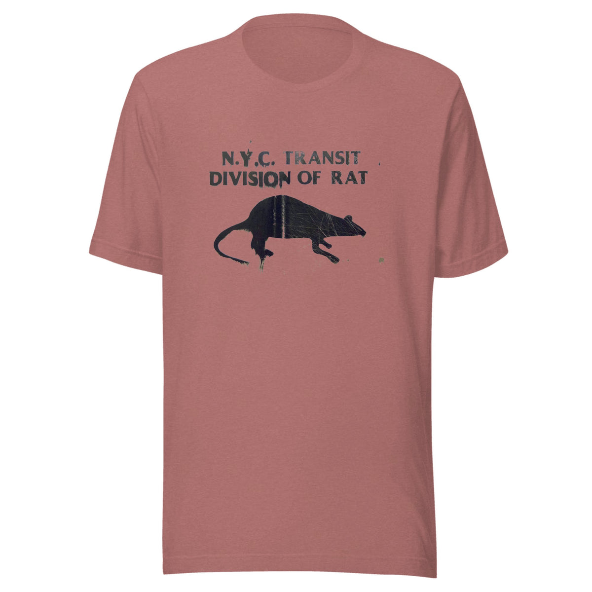 New York City Subway Division of Rat — Unisex / Heather Mauve