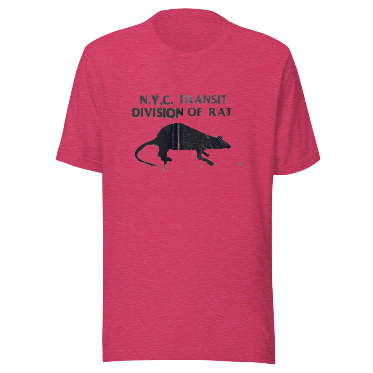 New York City Subway Division of Rat — Unisex / Heather Raspberry