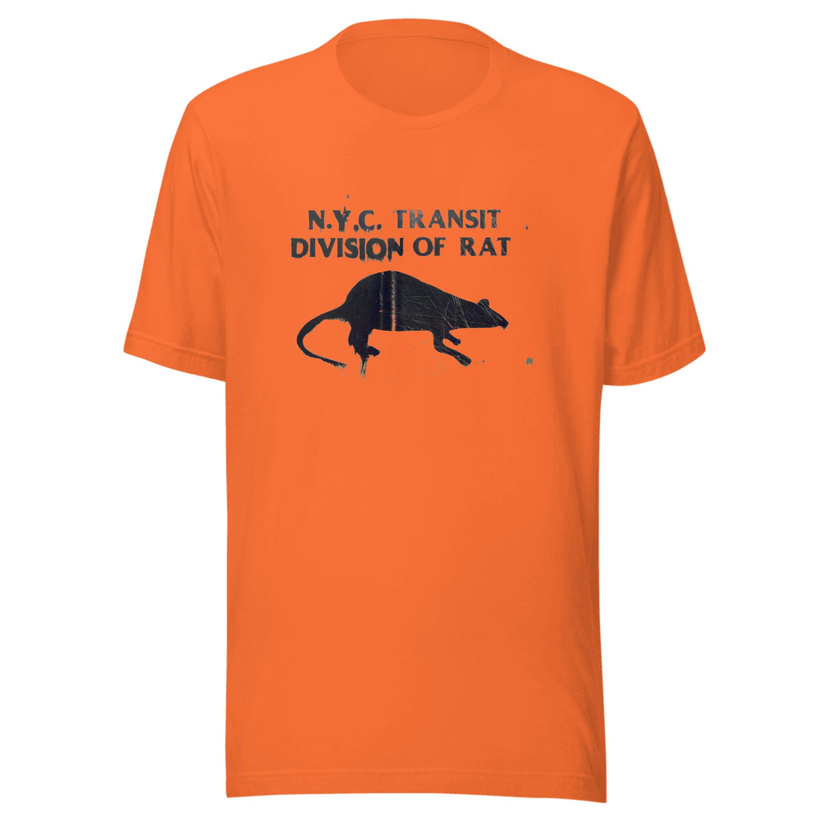 New York City Subway Division of Rat — Unisex / Orange