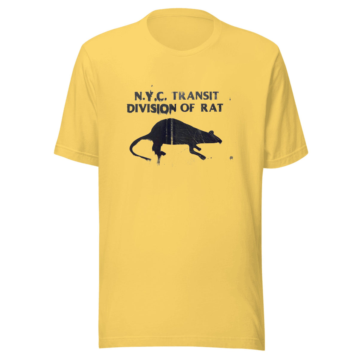 New York City Subway Division of Rat — Unisex / Yellow
