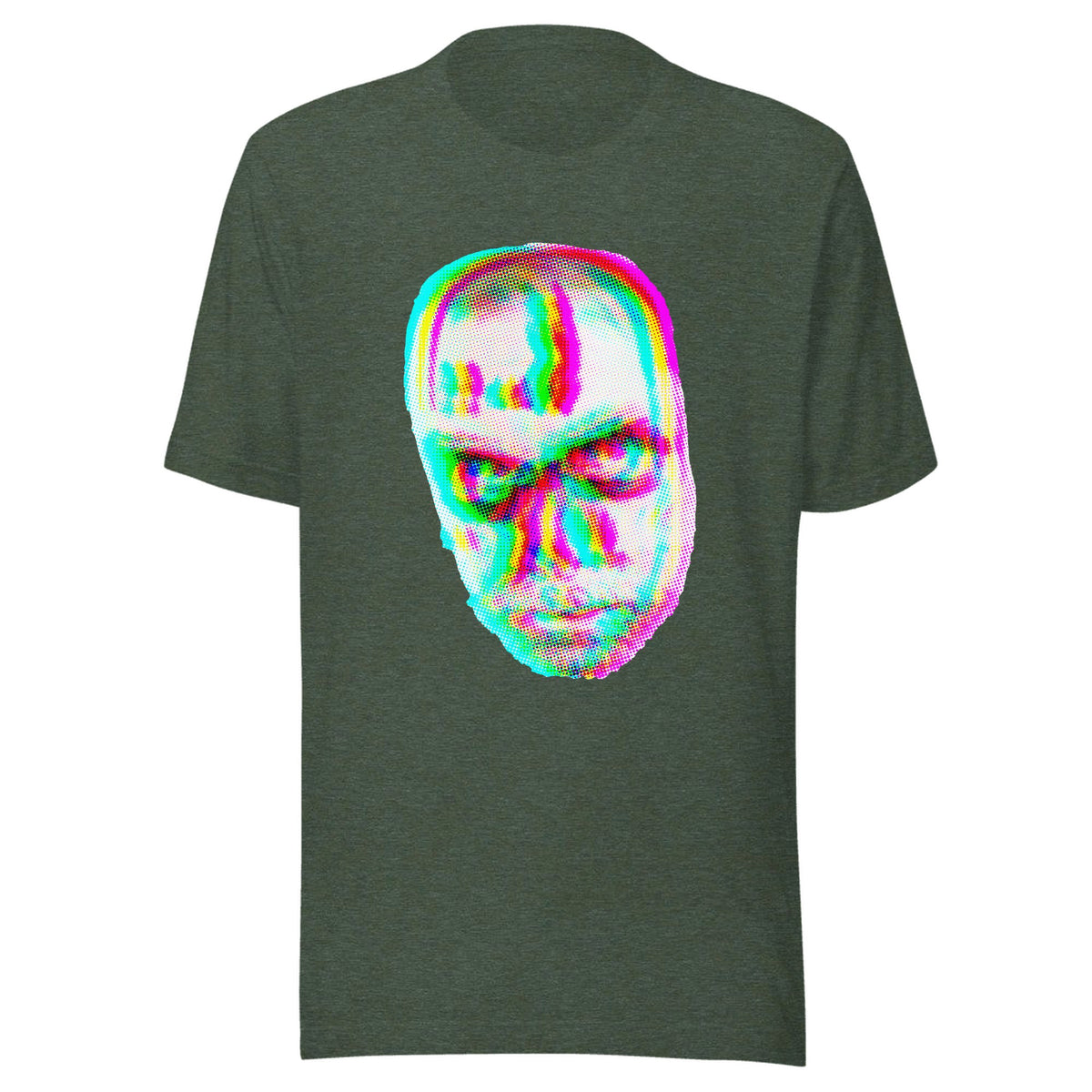 3-Channel Blur Zombie — Unisex / Heather Forest