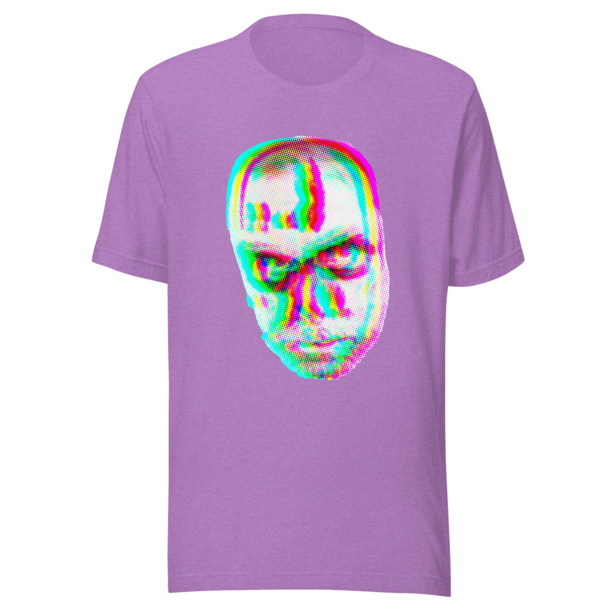 3-Channel Blur Zombie — Unisex / Heather Team Purple