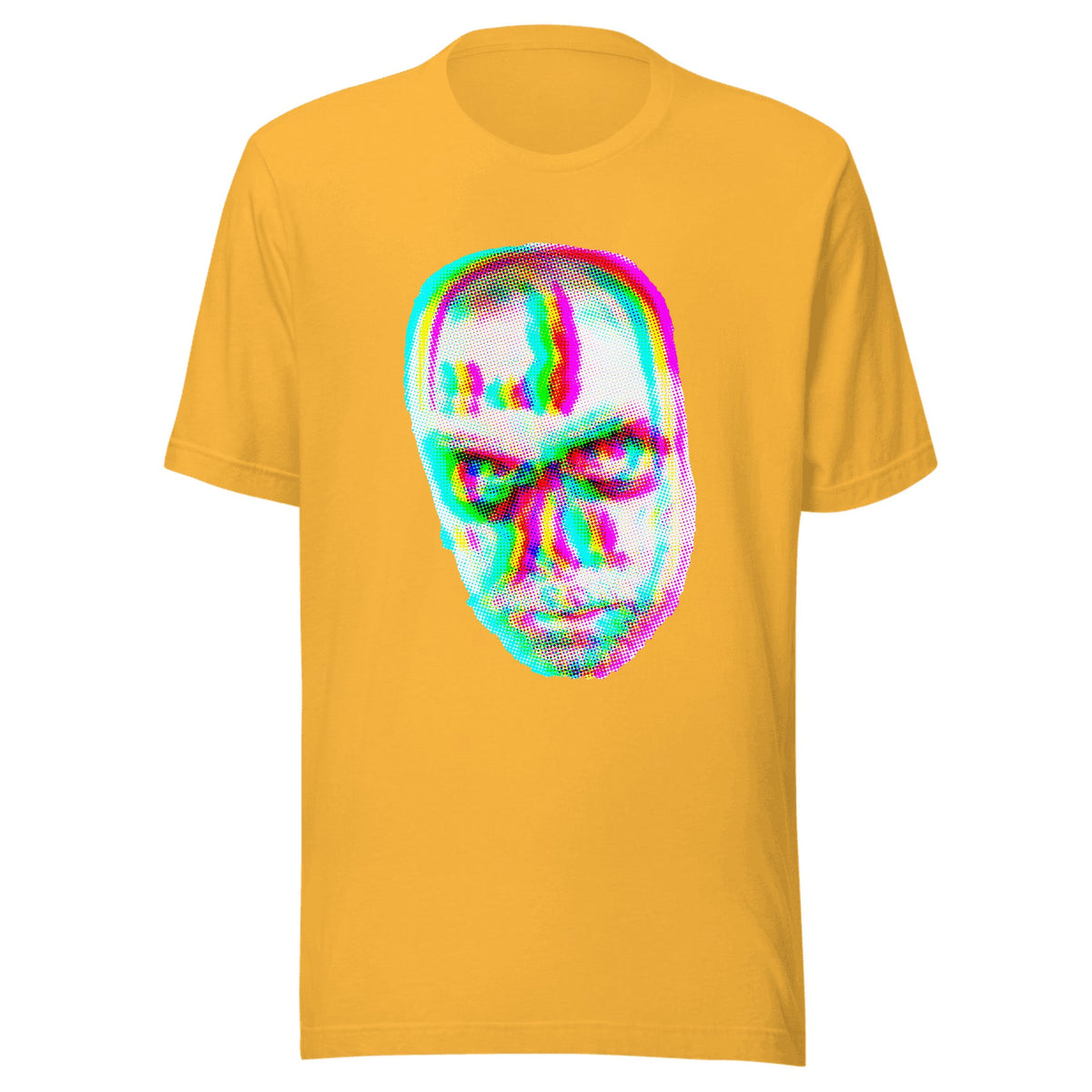 3-Channel Blur Zombie — Unisex / Heather Yellow Gold