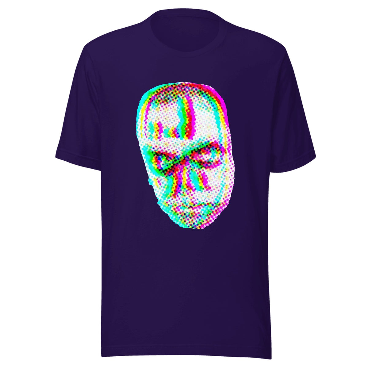 3-Channel Blur Zombie — Unisex / Team Purple