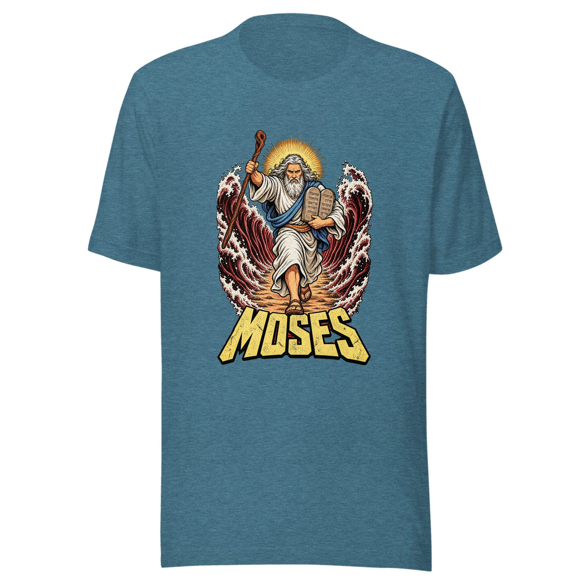Moses — Unisex / Heather Deep Teal