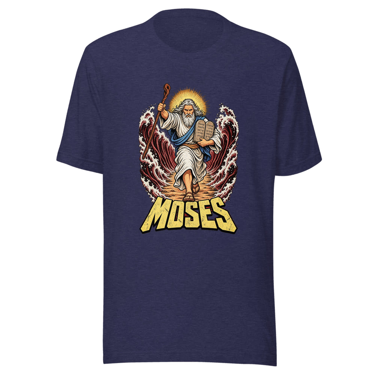 Moses — Unisex / Heather Midnight Navy